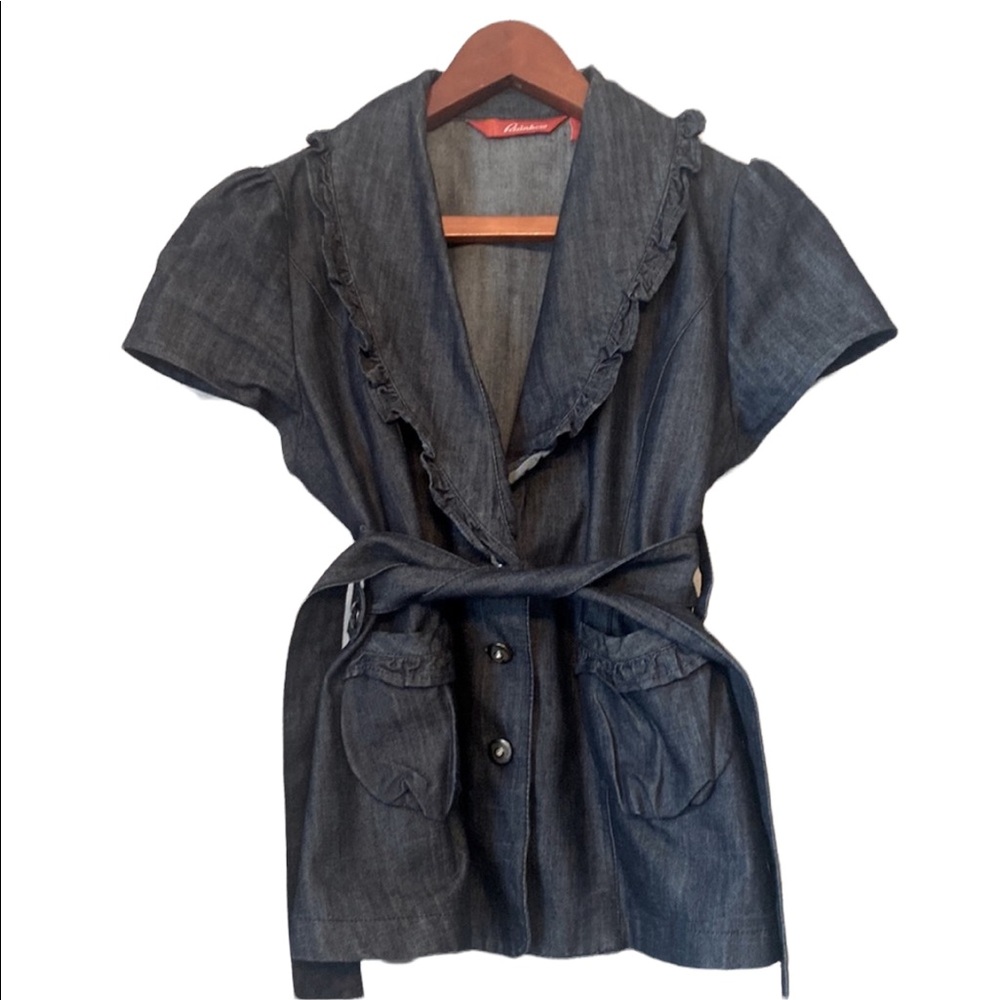 Rainbow Brand Short Sleeved Jean Jacket